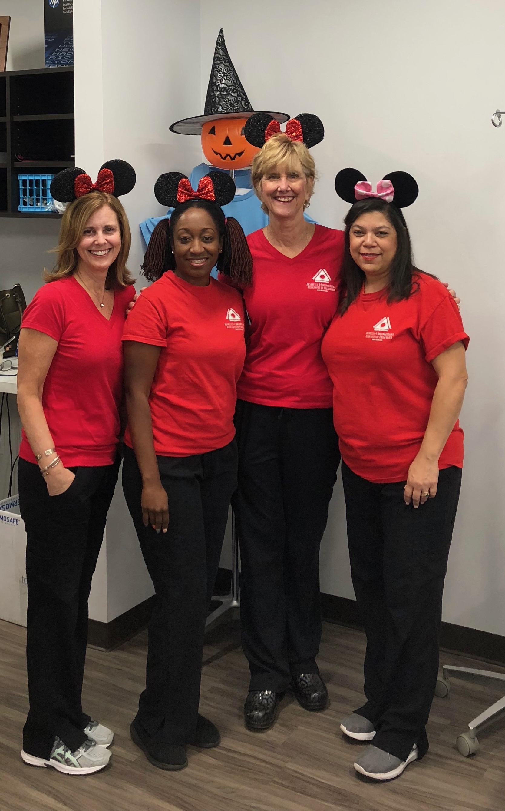 Lynn McCormack with colleagues